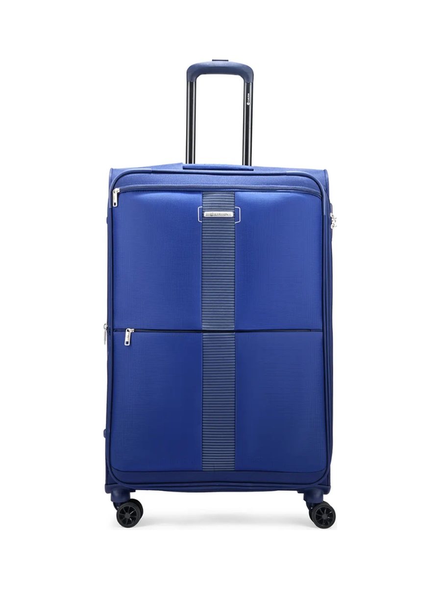 Newbury Plus Softside 8W Medium Check-In Luggage - Blue