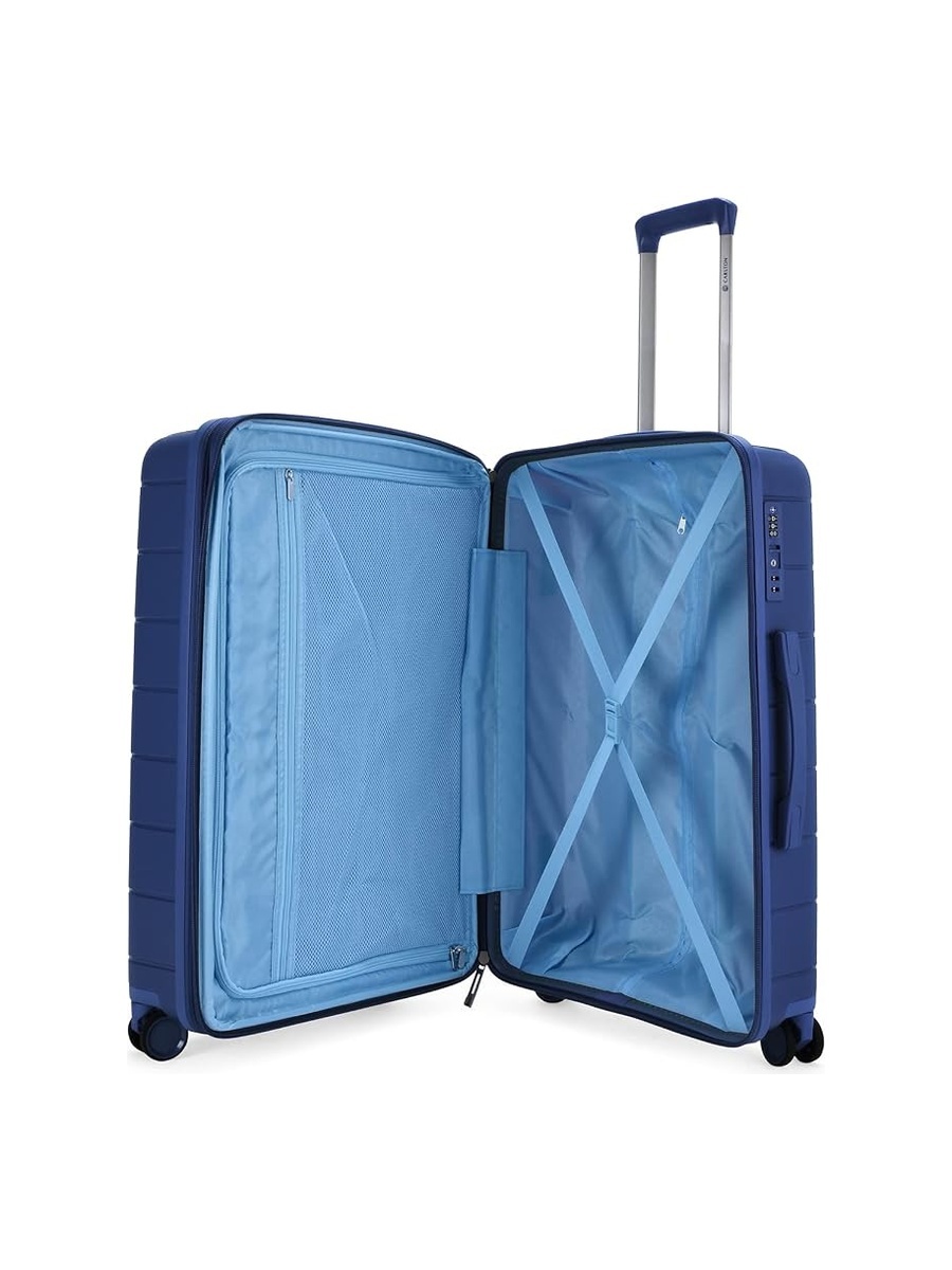 Jude Plus Hard Shell 8W Medium Check-In Luggage - Blue