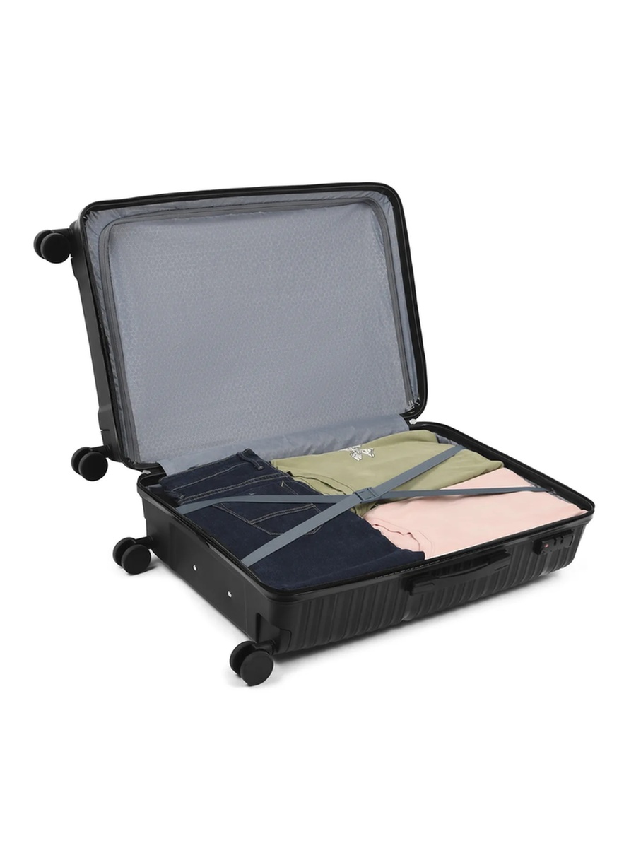 Alton PP 8W Large Check-In Luggage - Black
