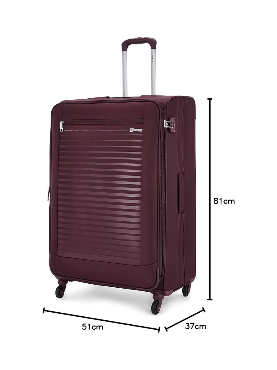 Wexford Softside 4W Cabin Carry-On Luggage - Purple
