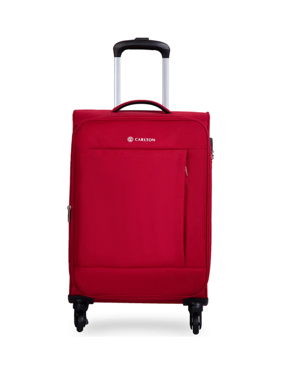 Elante Softside 4W Cabin Carry-On Luggage - Red