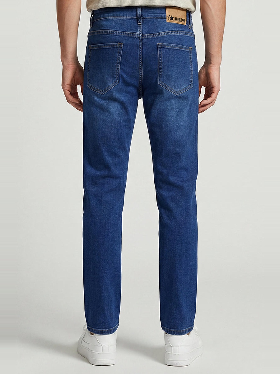 Straight Fit Stretch Jeans