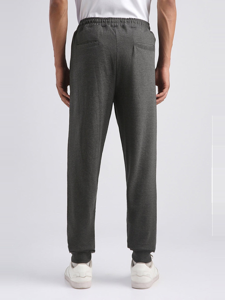Drawstring Cuffed Sweat Jogger Pants