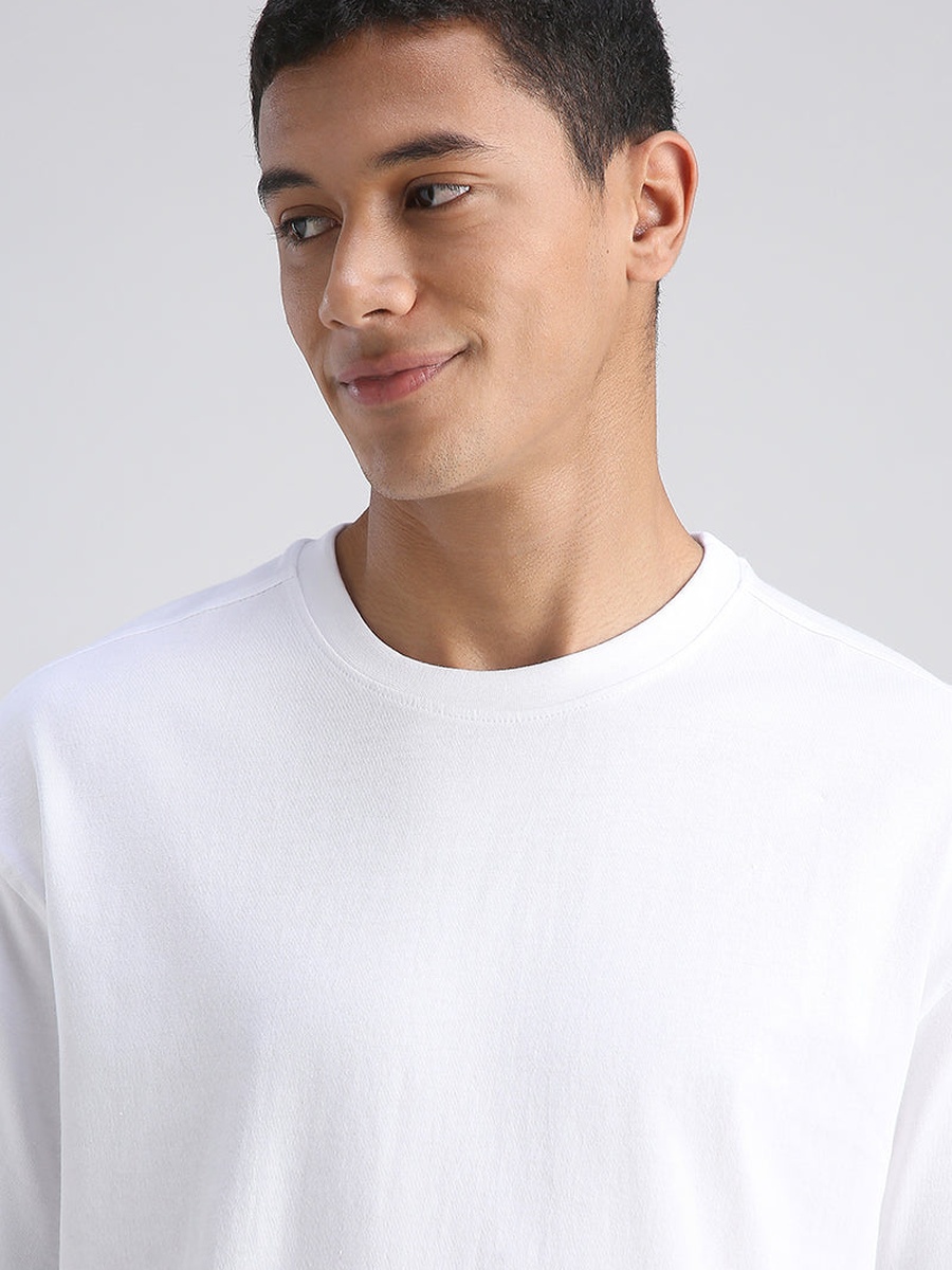 Relaxed Crew Neck Lounge Top