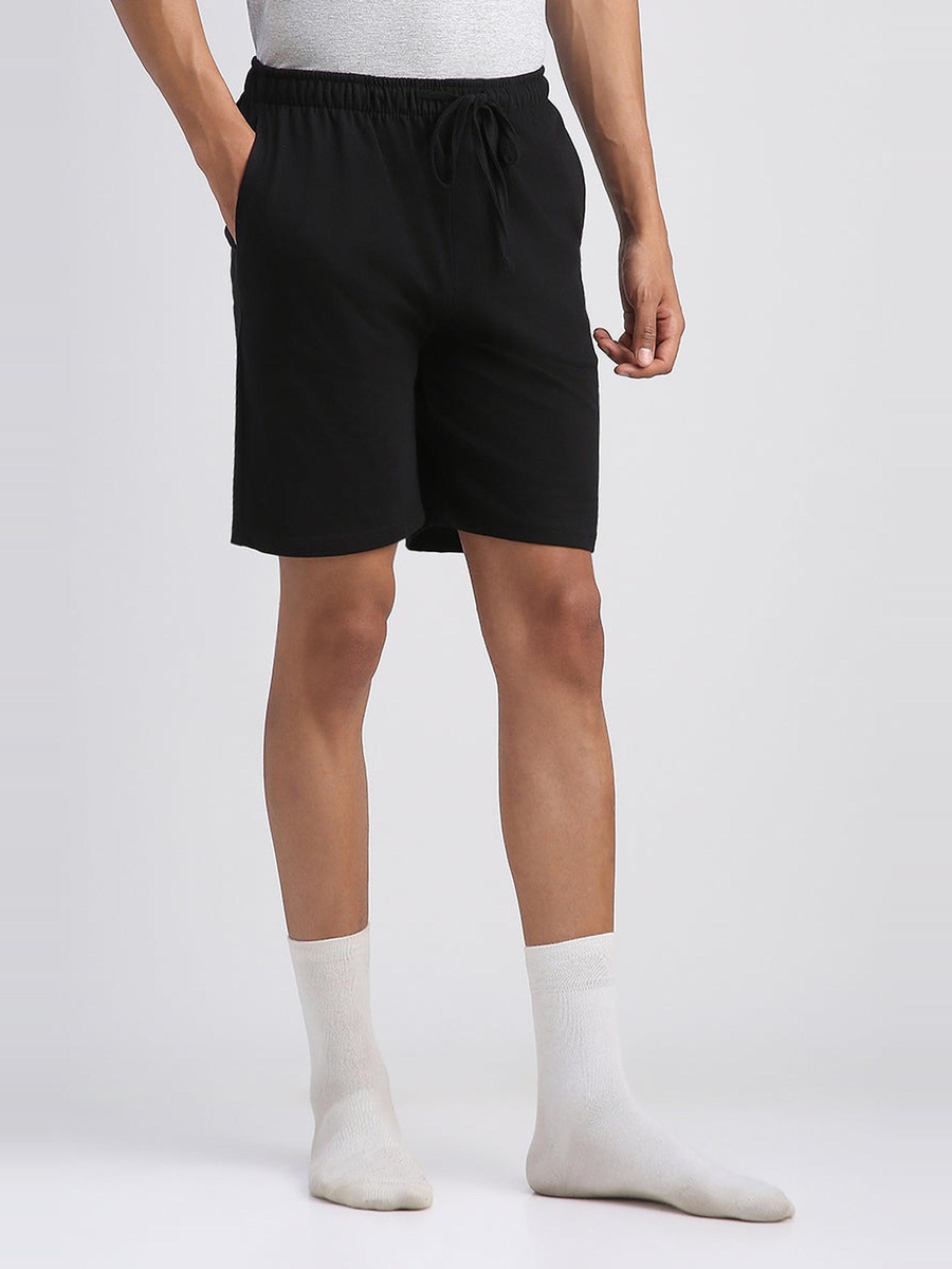 Relaxed Drawstring Lounge Shorts