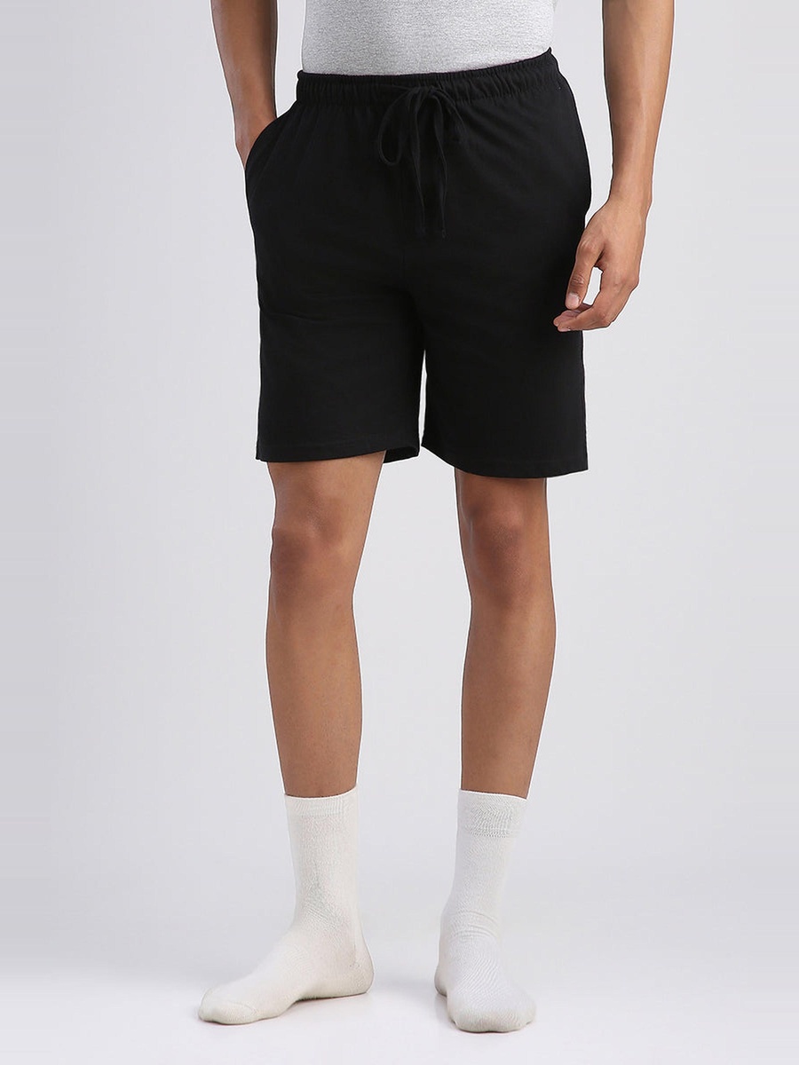 Relaxed Drawstring Lounge Shorts
