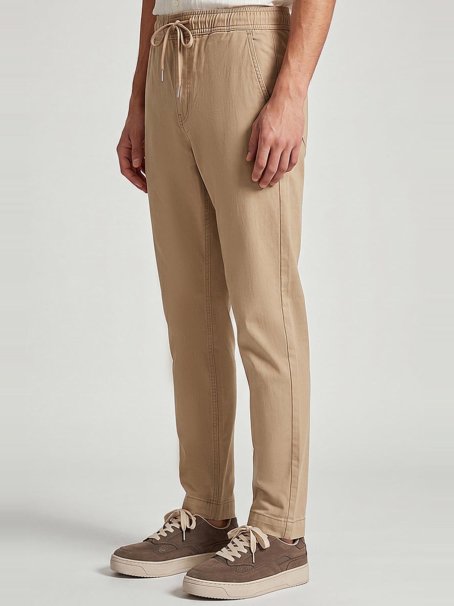 Drawstring Tapered Pants
