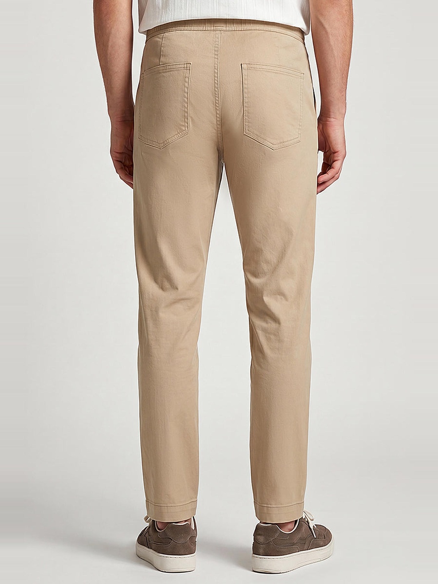 Drawstring Tapered Pants