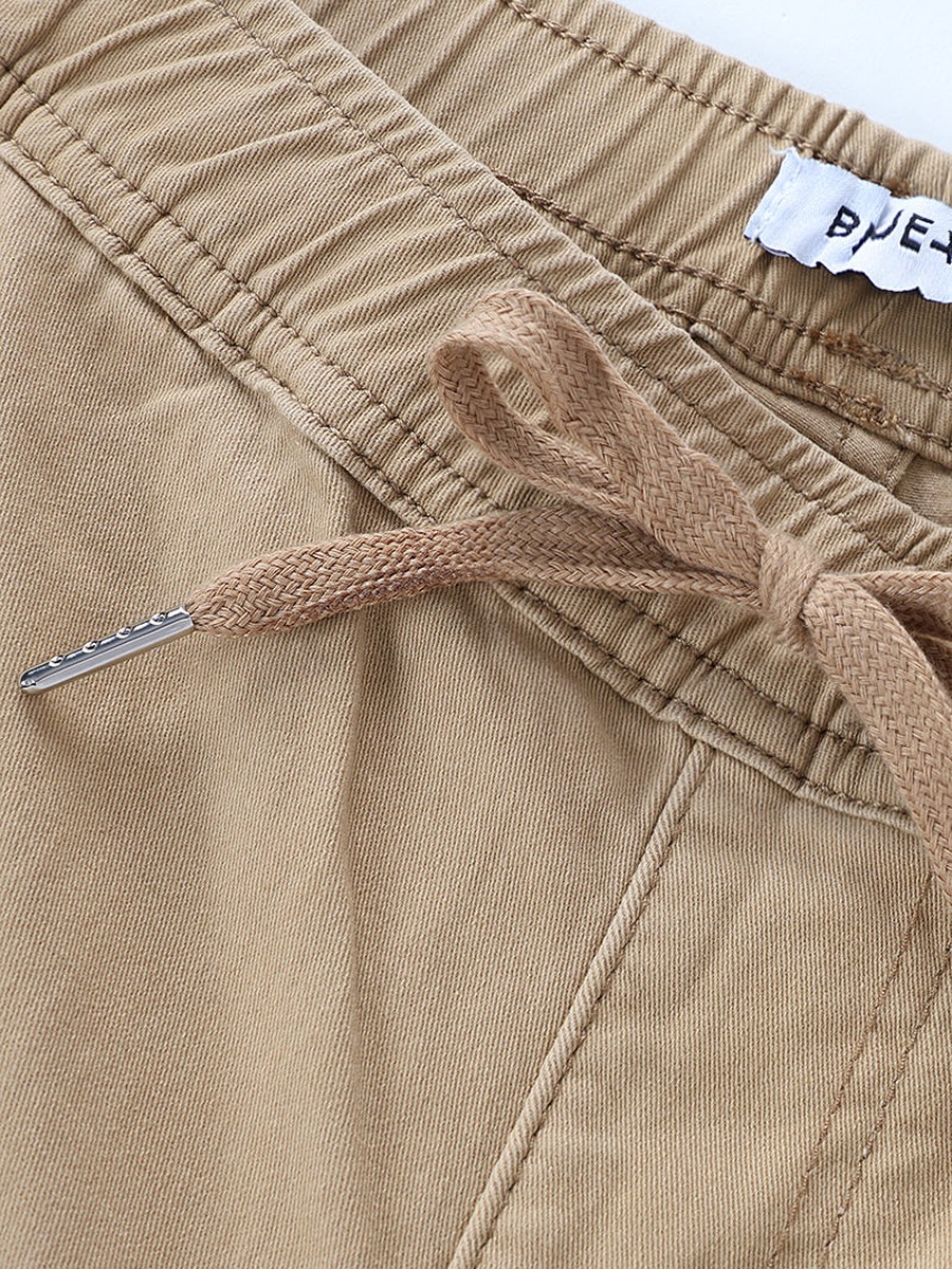 Drawstring Tapered Pants