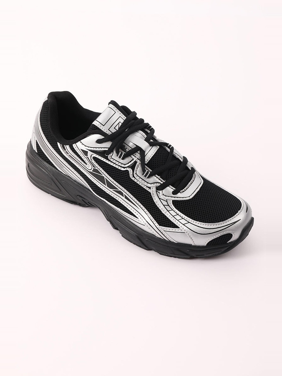 Retro Lace-Up Sneakers