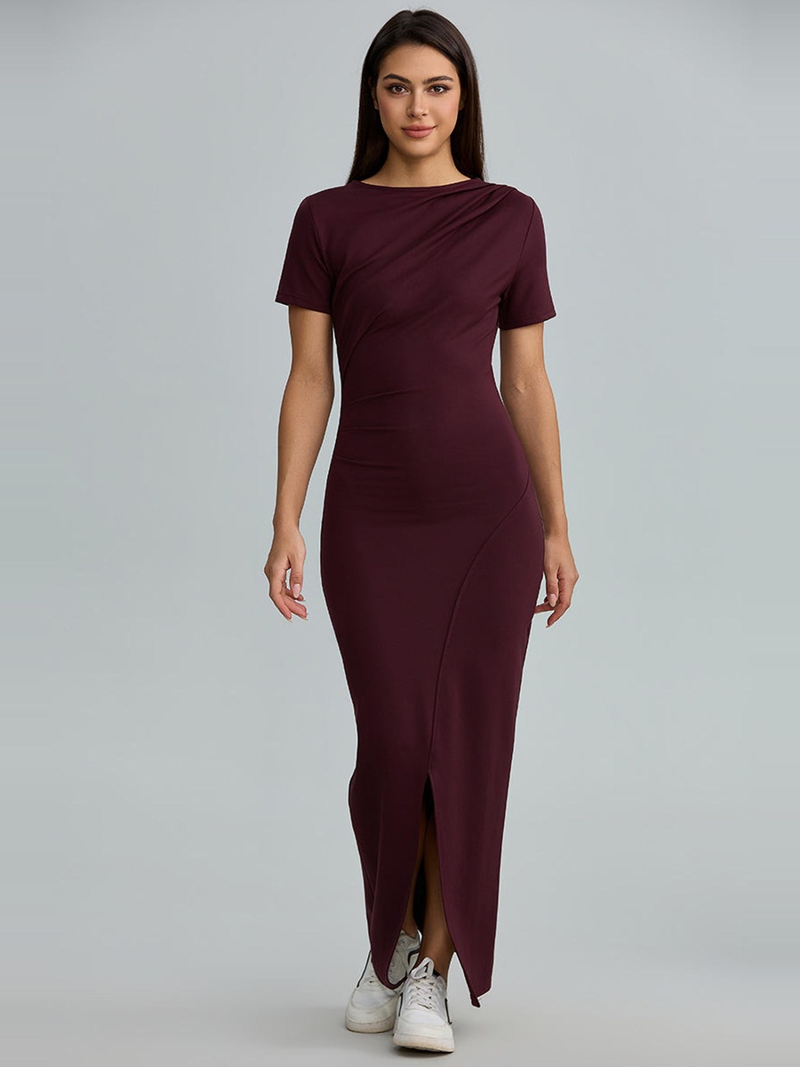 Maxi Dress With Front Slit