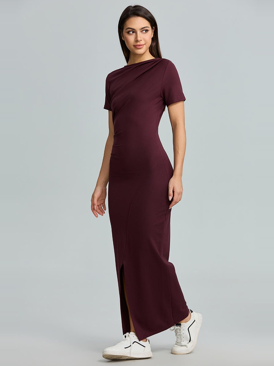 Maxi Dress With Front Slit