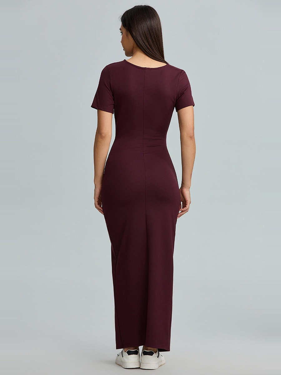 Maxi Dress With Front Slit