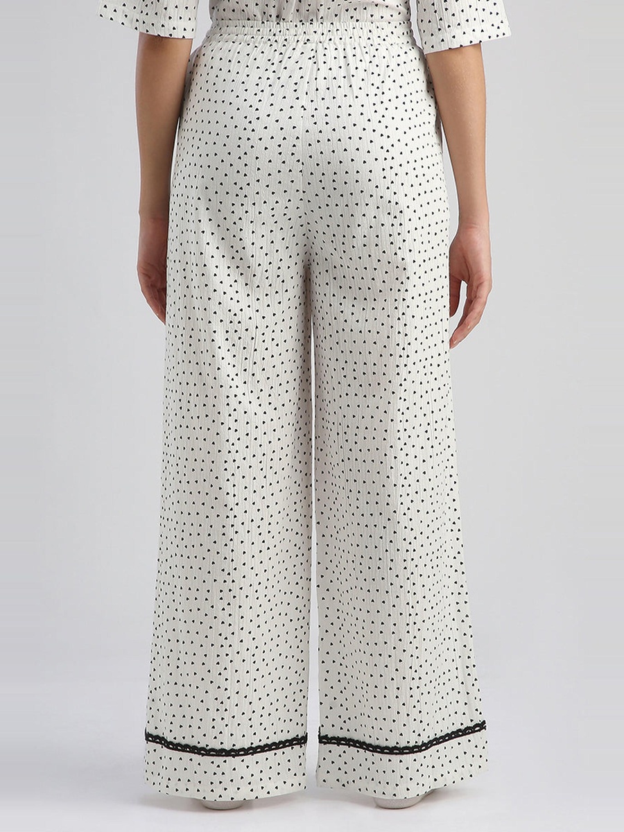 Wide Leg Pyjama Lounge Pants