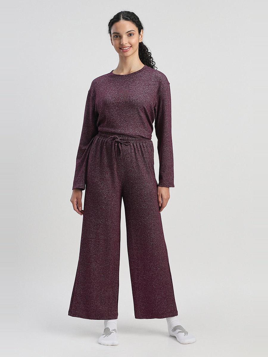 Wide-Leg Lounge Pants