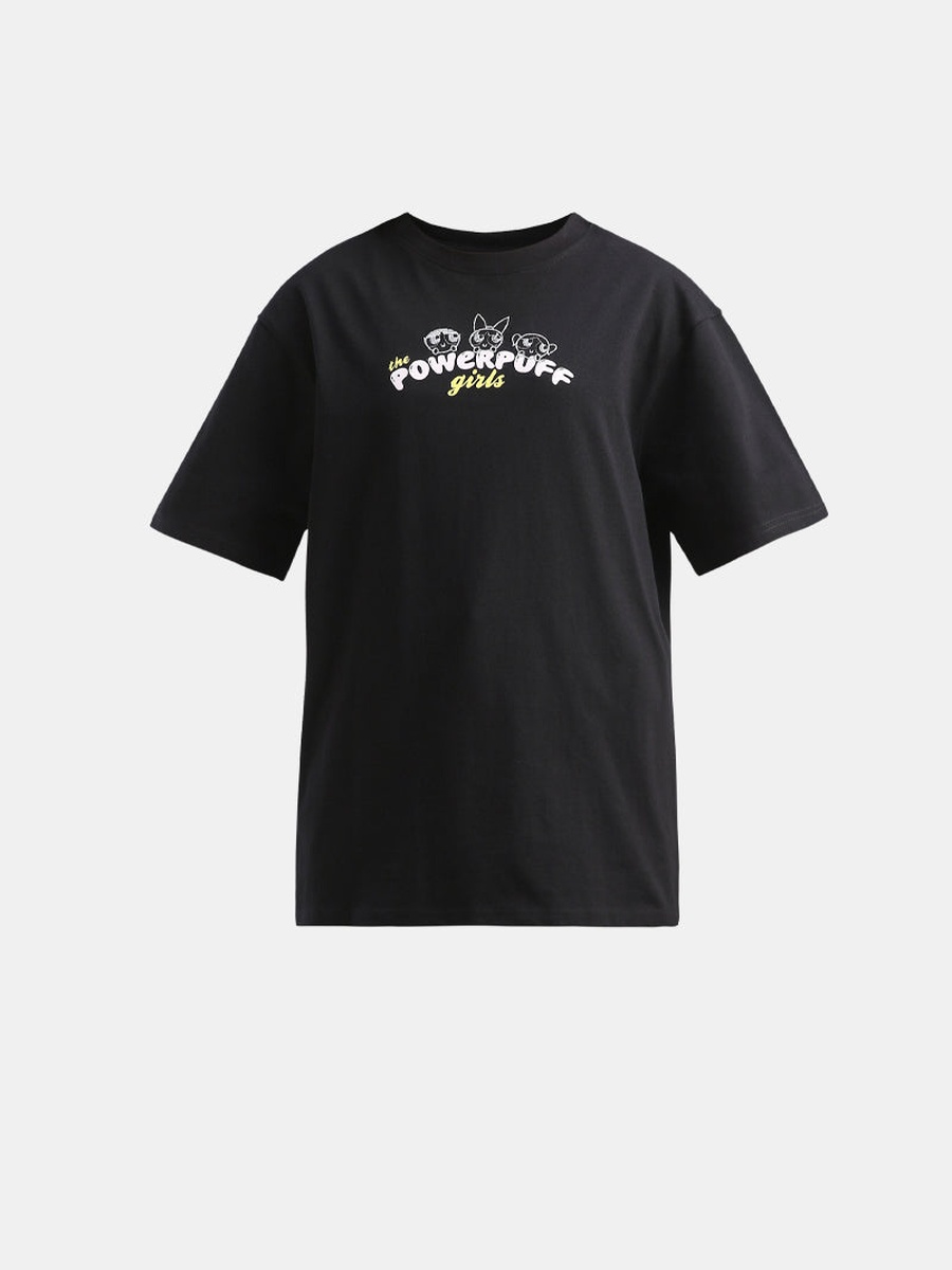 Powerpuff Graphic Oversized Tshirt