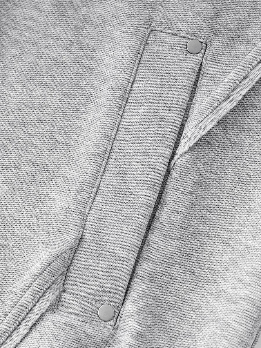 Oversized Graphic Zip Hoodie