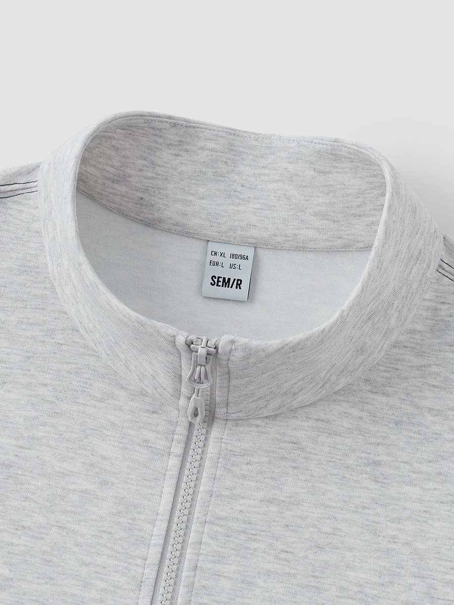 Men Graphic Half Zip Sweatshirt