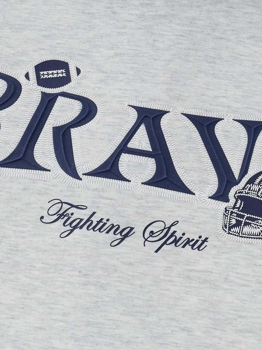 Men Graphic Half Zip Sweatshirt