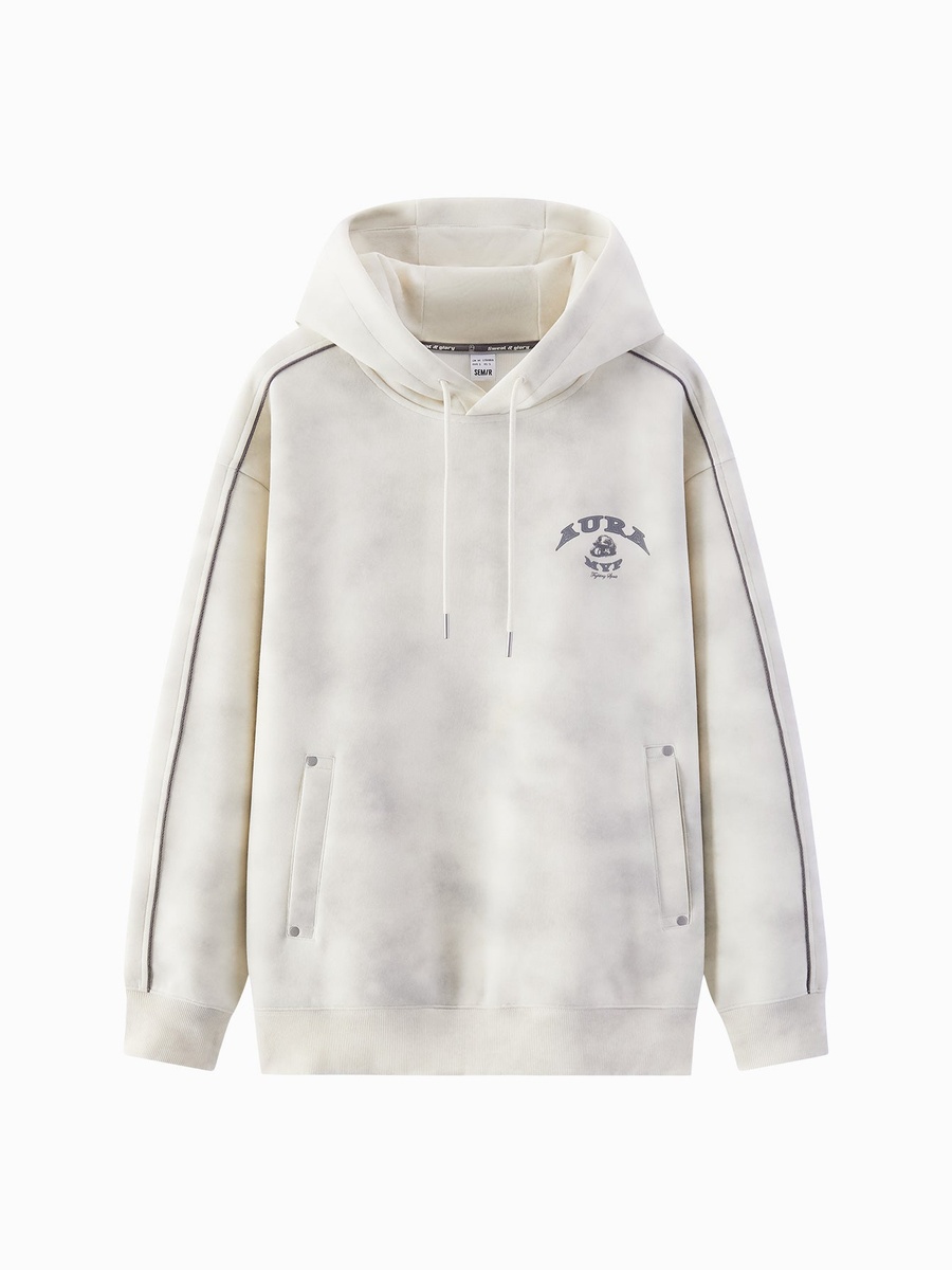 Graphic Back Print Hoodie