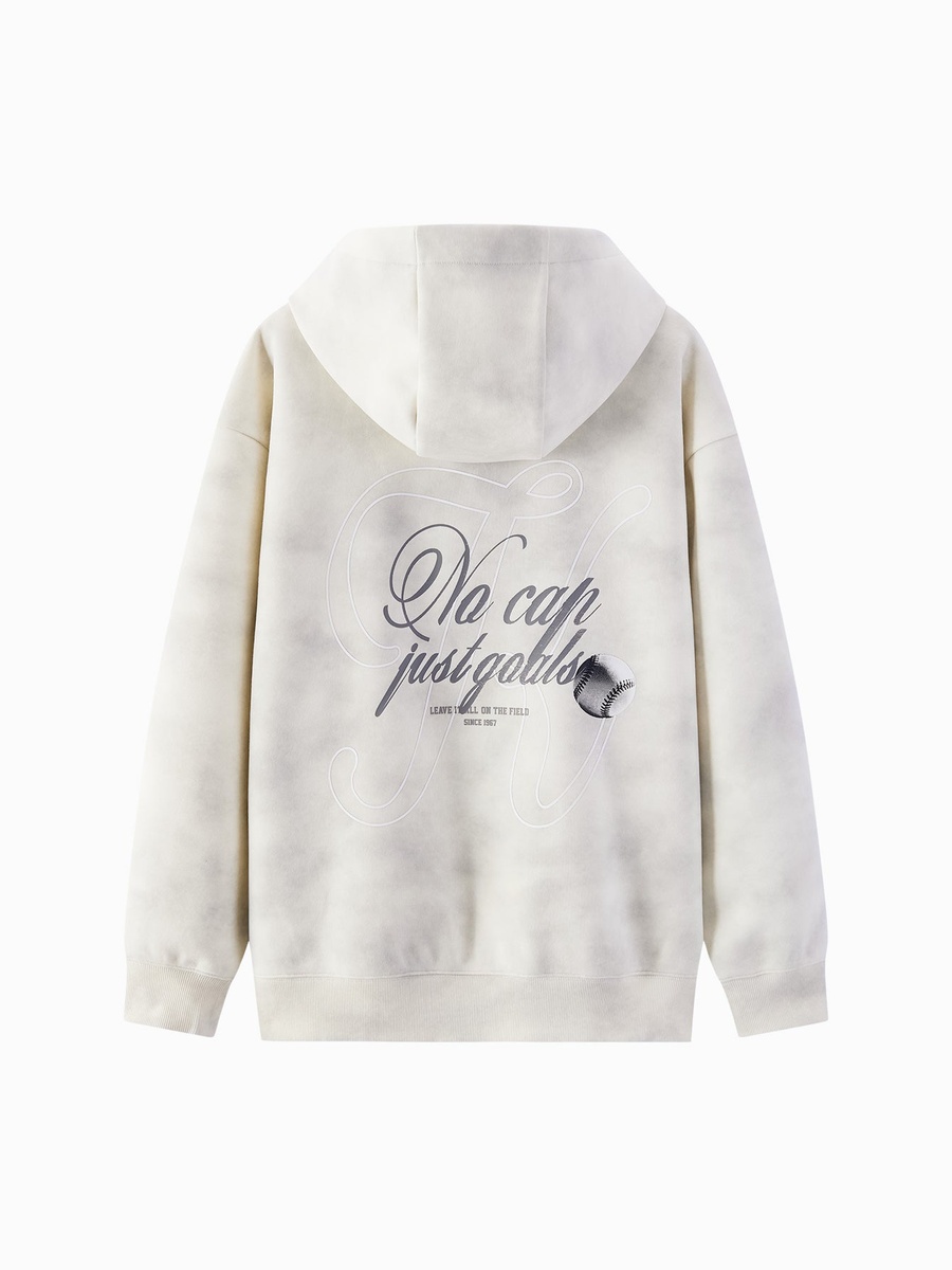 Graphic Back Print Hoodie