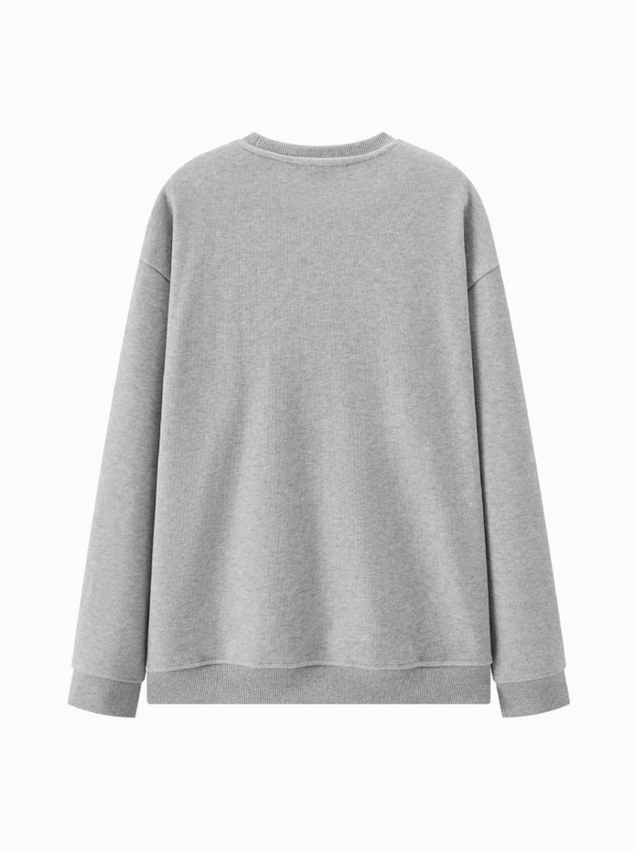 Men Sweatshirt with front Embroidery
