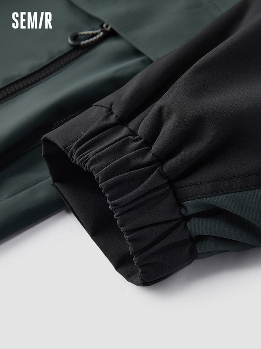 Men Contrast Colored Jacket