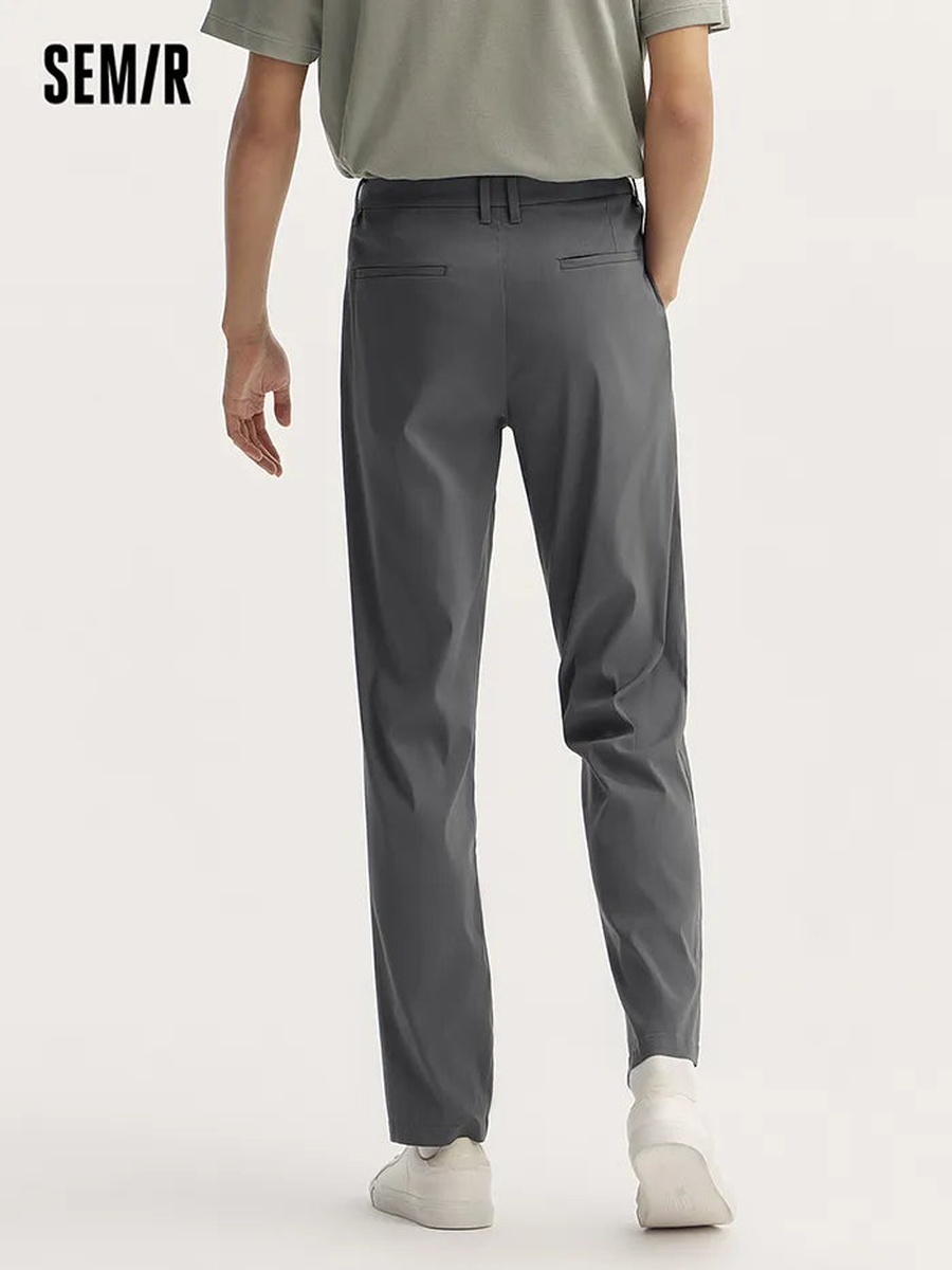Men Solid Colored Pants
