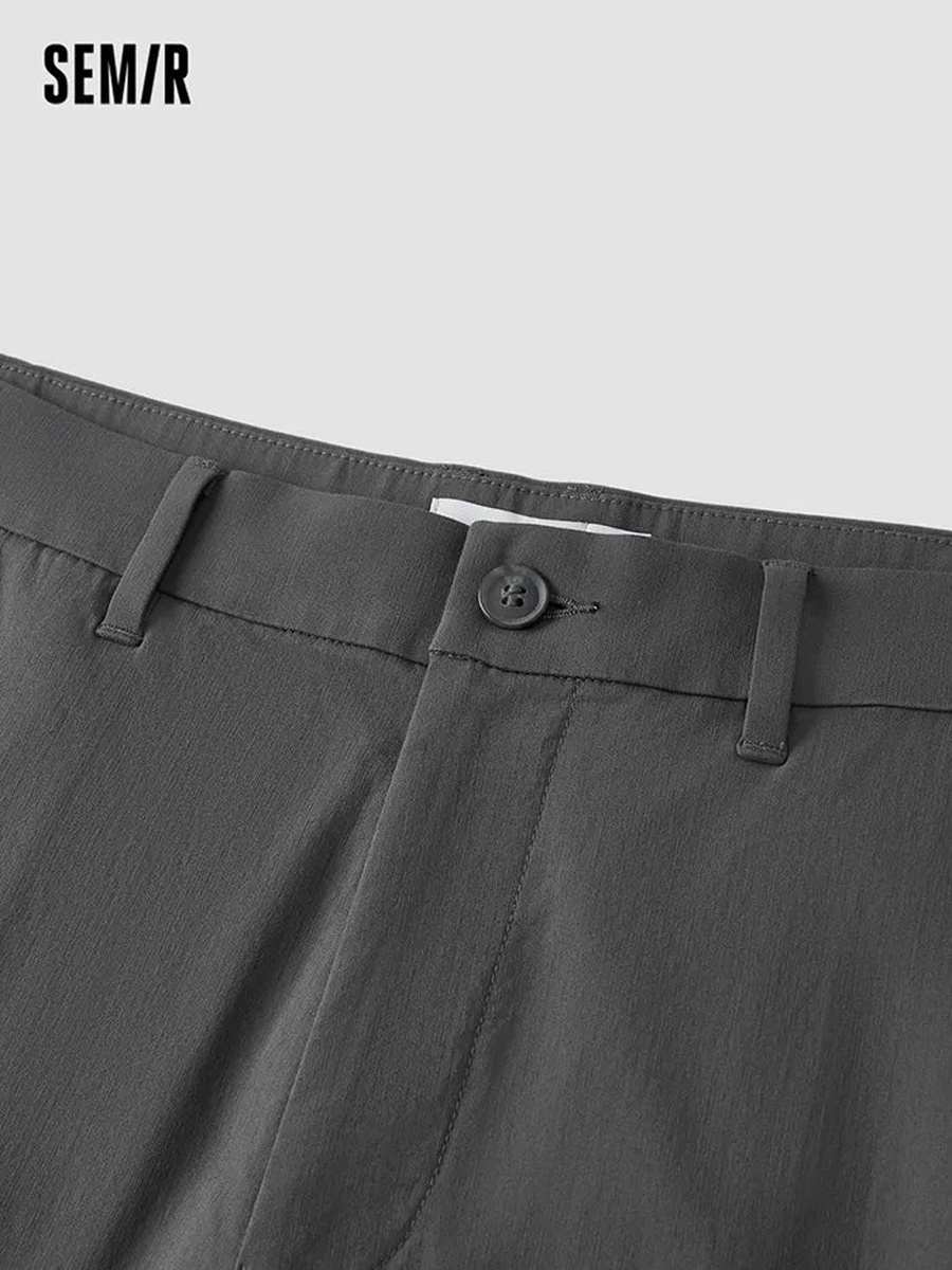 Men Solid Colored Pants