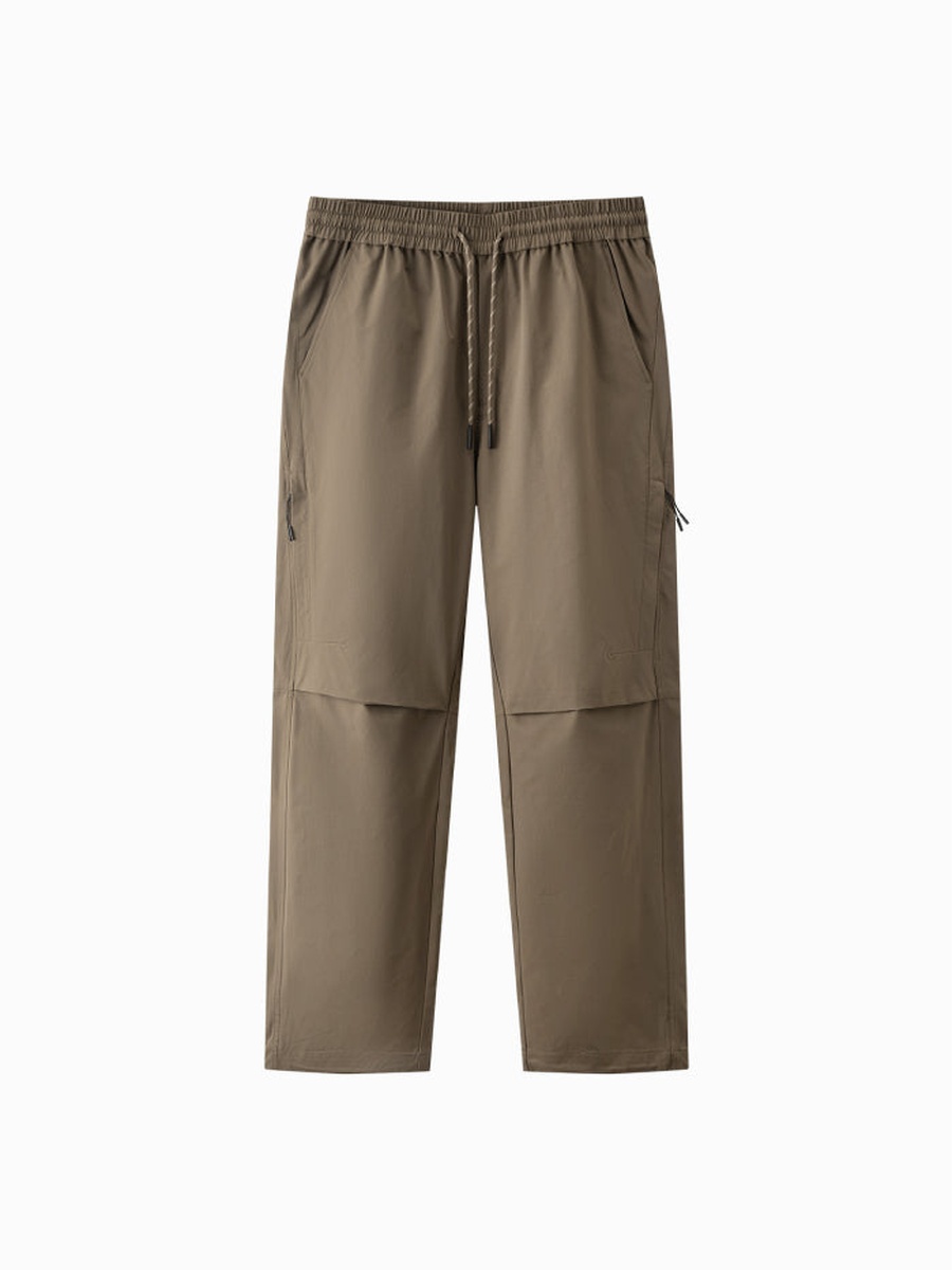 Men Lightweight Cargo Pants with Zip Pockets