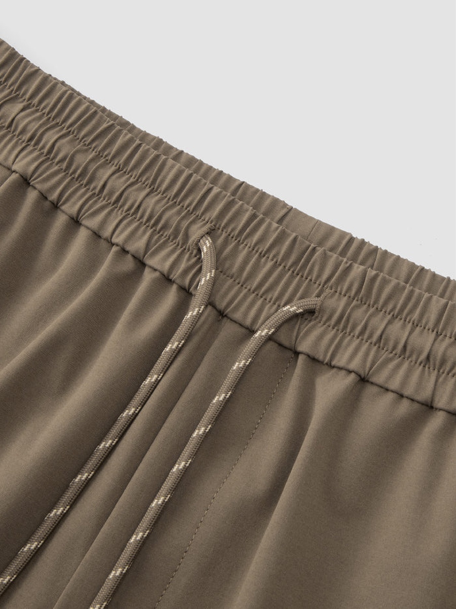 Men Lightweight Cargo Pants with Zip Pockets