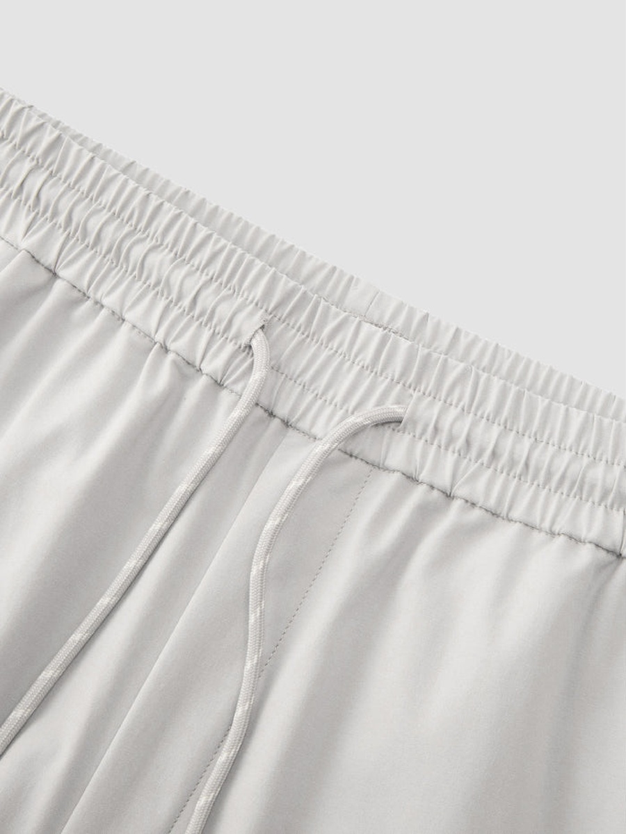 Men Lightweight Cargo Pants with Zip Pockets