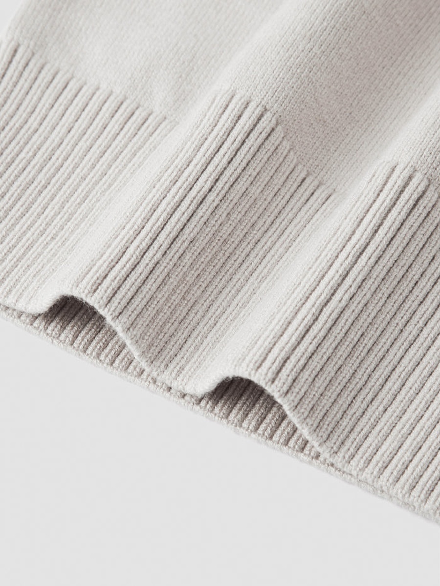 Men Basic Knitted Sweater