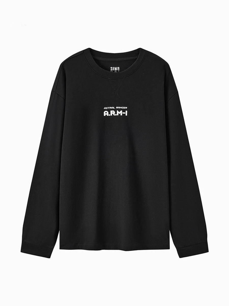 T-Shirt With Front And Back Prints
