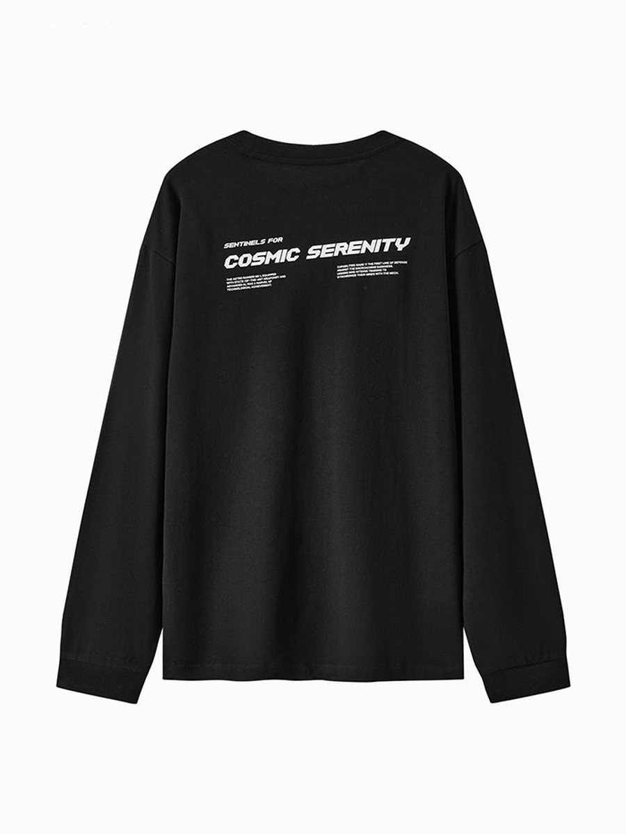 T-Shirt With Front And Back Prints