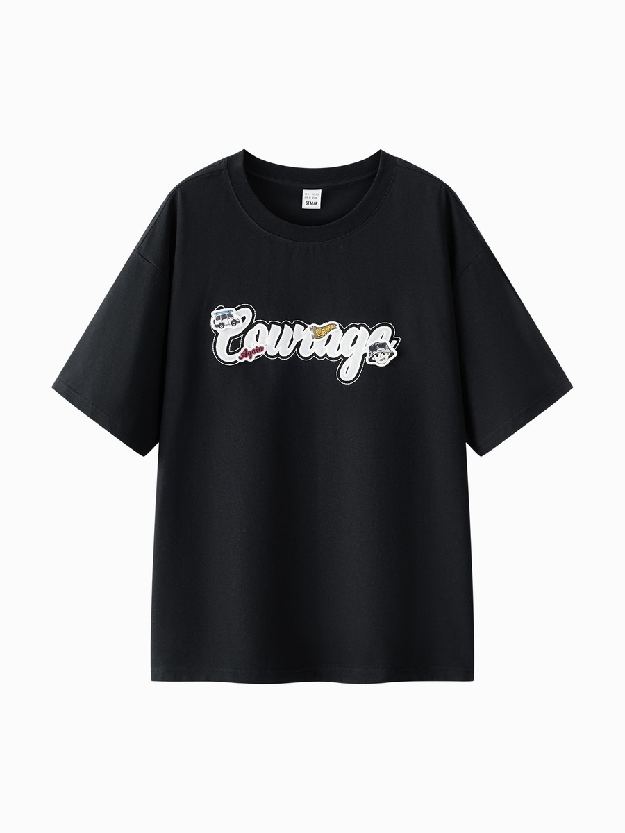 Fun Slogan Short Sleeve T-Shirt