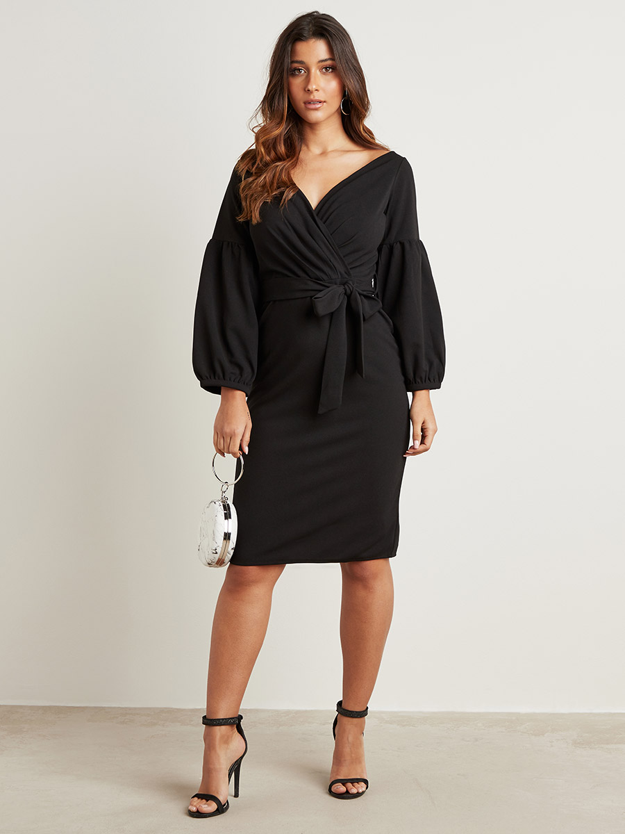 sleeveless navy midi dress Navy White Stripe Sleeveless Collared Rib Midi Dress