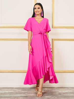 Shop Wrap Dresses online For women in Dubai and Abu Dhabi Styli UAE