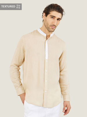 Chinese collar shirts dubai outlet