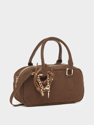 Suede handbags online on sale