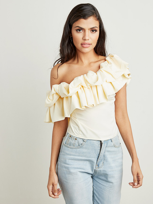 Extreme best sale ruffle top