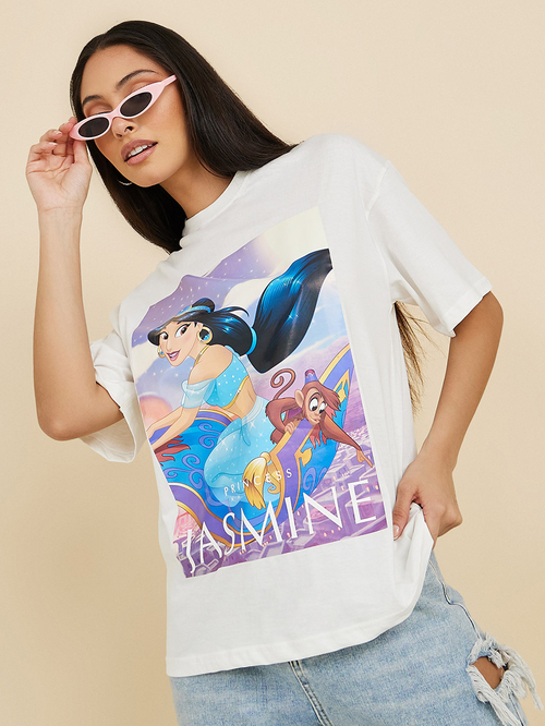 Princess jasmine cheap t shirt adults