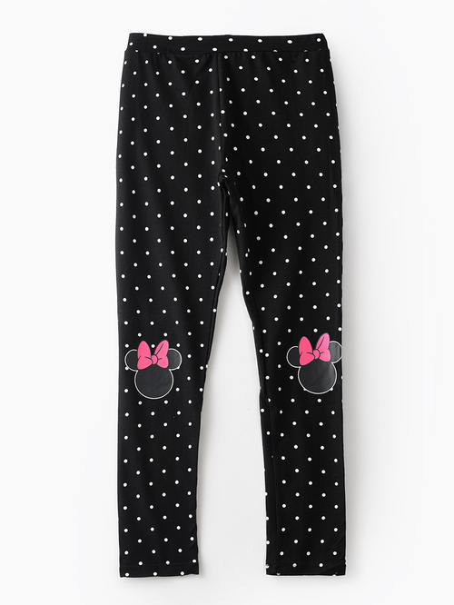 Buy Disney Minnie Mouse Senior Leggings Black For Kids Styli Saudi