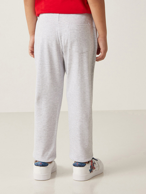 Buy Go Spider Man Graphic Joggers Grey For Kids Styli UAE