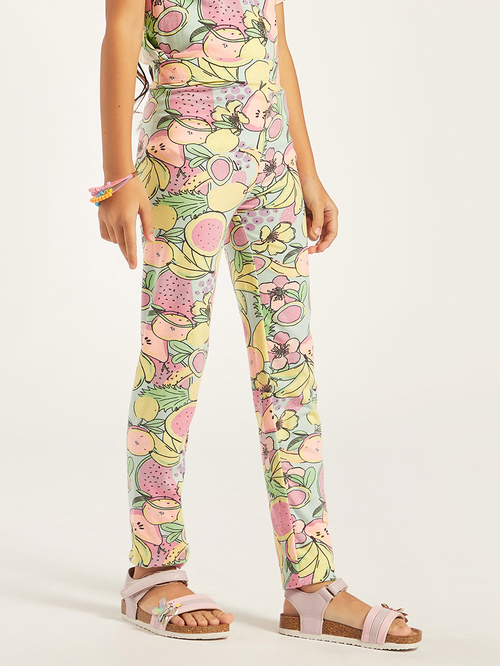 Fruit print leggings 2025