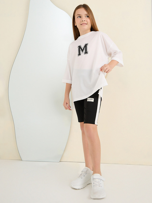 Cycling shorts with long shirt shop