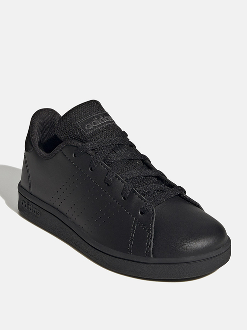Adidas black advantage best sale