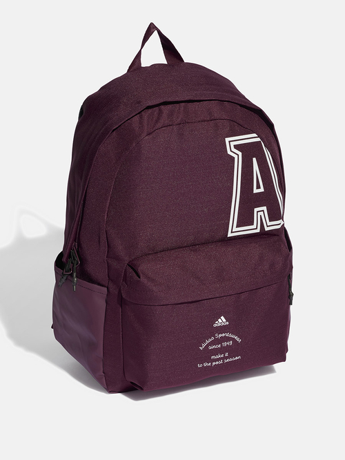 Burgundy adidas bag top