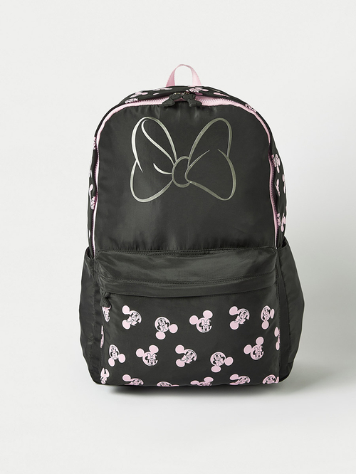 Buy Disney Minnie Mouse Backpack 18inches Black For Kids Styli Saudi
