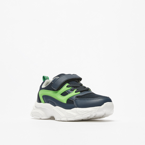 Panelled sports shoes outlet